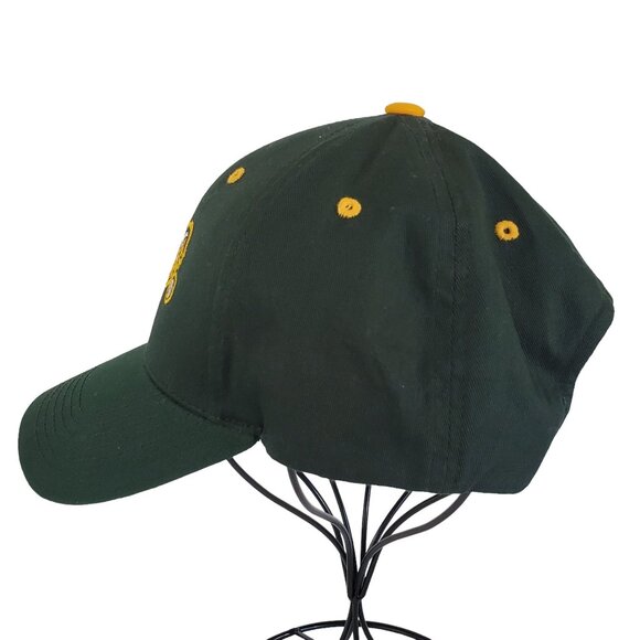 North Dakota State University Bison Baseball Cap Captivating Headgear O/S Green - Picture 2 of 10